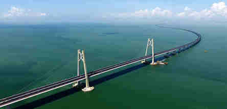 陽江海陵島、珠海（港珠澳大橋）、廣州單動單